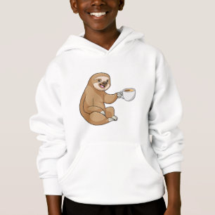 Sloth with Cup of Coffee