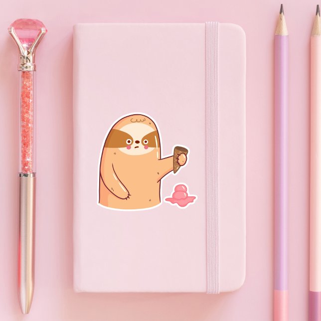 Sloth with Ice Cream Funny (Creator Uploaded)