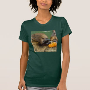 Sloth with Pumpkin T-Shirt