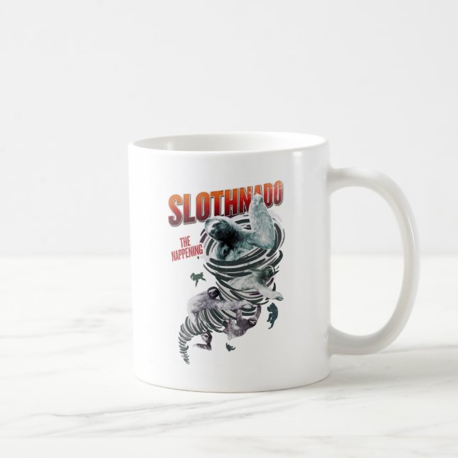Slothnado: The Nappening Coffee Mug (Right)