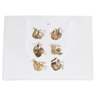 Sloths Classic Large Gift Bag