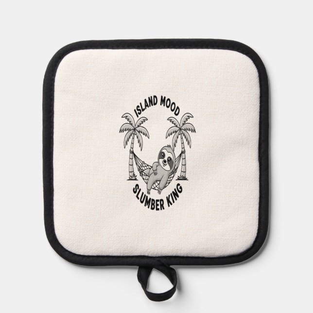 Sloth's Island Pot Holder (Front)