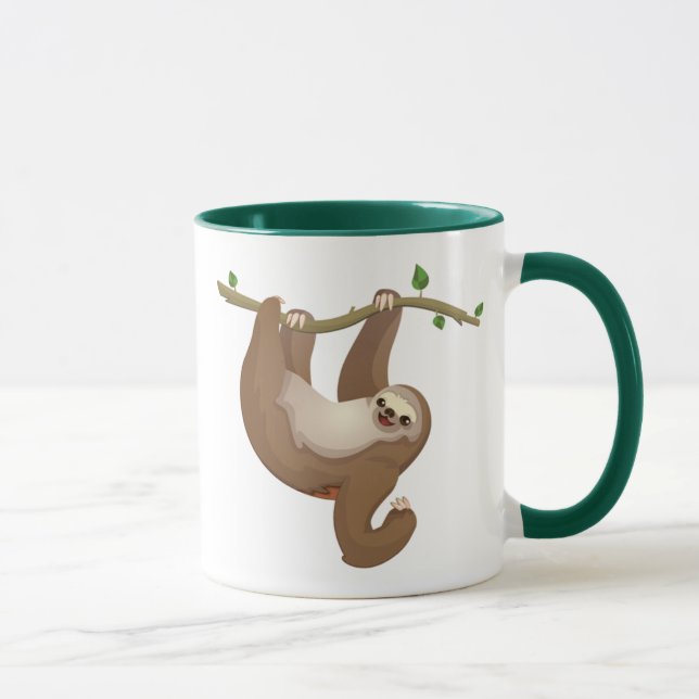 Sloths Like to Hang Around Mug (Right)