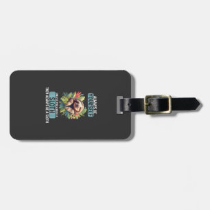 Sloths Sloth T-Shirt Luggage Tag