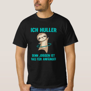 Sloths The Hullern Sports Cute Sloth Jogging T-Shirt