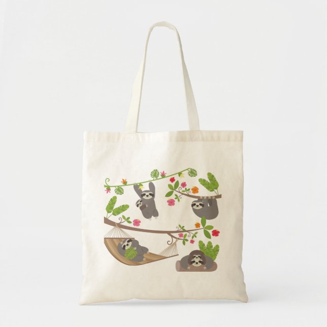 Sloths Tote Bag (Front)