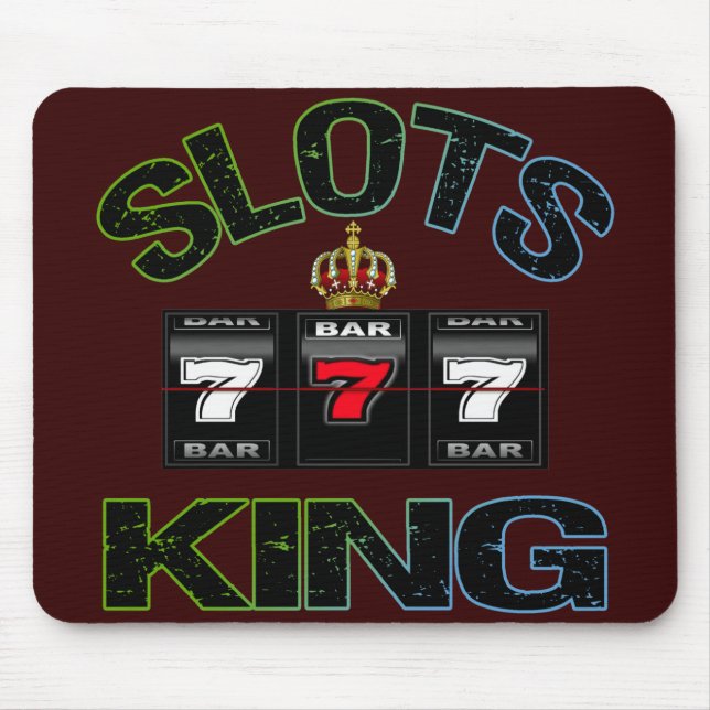 Slots King Mouse Pad (Front)