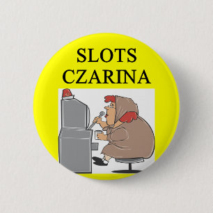 SLOTS pplayer joke 6 Cm Round Badge