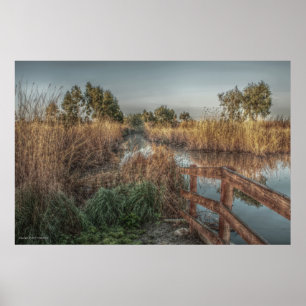 Slough in the morning Print