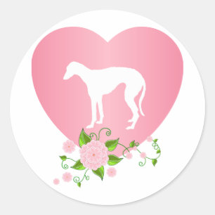 Sloughi Classic Round Sticker