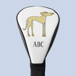 Sloughi Dog Monogram Golf Head Cover