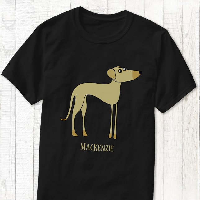 Sloughi Dog T-Shirt (Sloughi Saluki personalized name dog lover t-shirt)