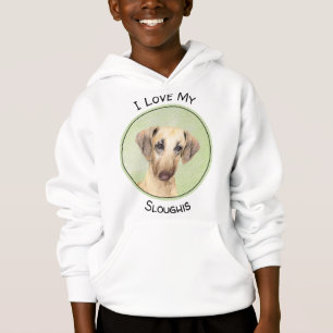 Sloughis Painting - Cute Original Dog Art
