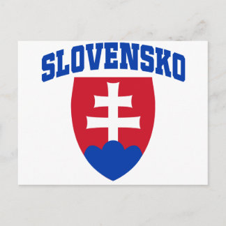 Slovak Emblem Postcard