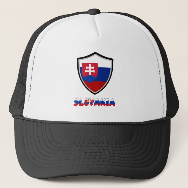 Slovak flag trucker hat (Front)
