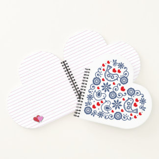 Slovak Folk Heart Notebook