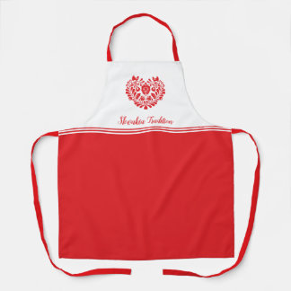 Slovak Folk Pattern Apron