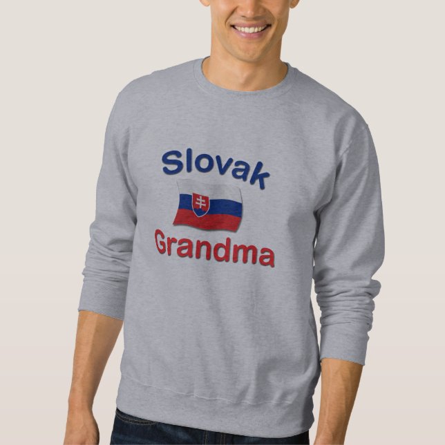 Slovak Grandma Sweatshirt (Front)