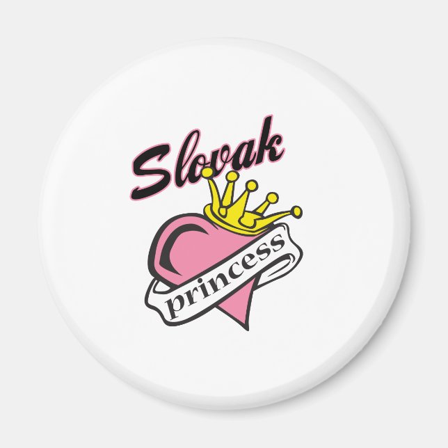 Slovak Princess Magnet (Front)