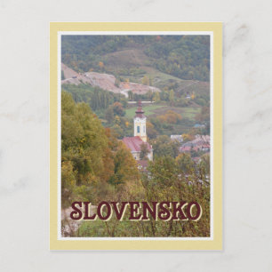 Slovak Scene Postcard