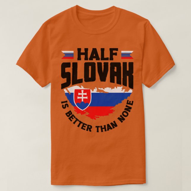 Slovak Slovakia Slovak Flag Quote5 T-Shirt (Design Front)