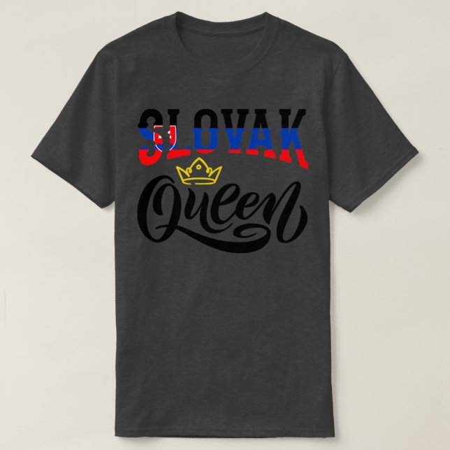 Slovak Slovakia Slovak Flag Quote9 T-Shirt (Design Front)