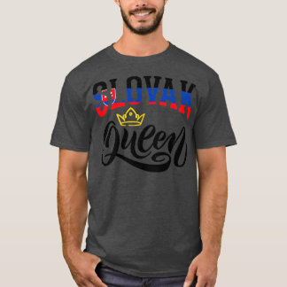 Slovak Slovakia Slovak Flag Quote9 T-Shirt