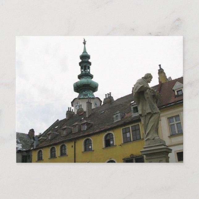Slovakia - Bratislava - Clocks Postcard (Front)
