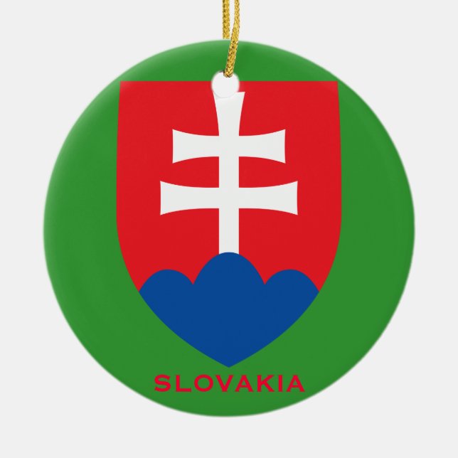 SLOVAKIA* Christmas Ornament (Front)