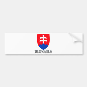Slovakia Coat of Arms Bumper Sticker