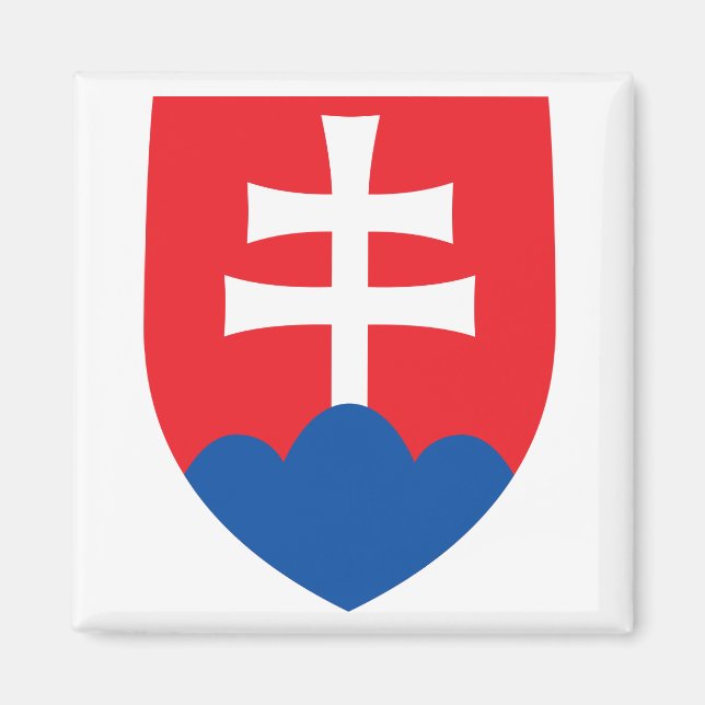 Slovakia Coat of Arms Magnet (Front)