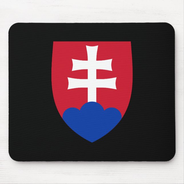 Slovakia Coat of Arms Mouse Pad (Front)
