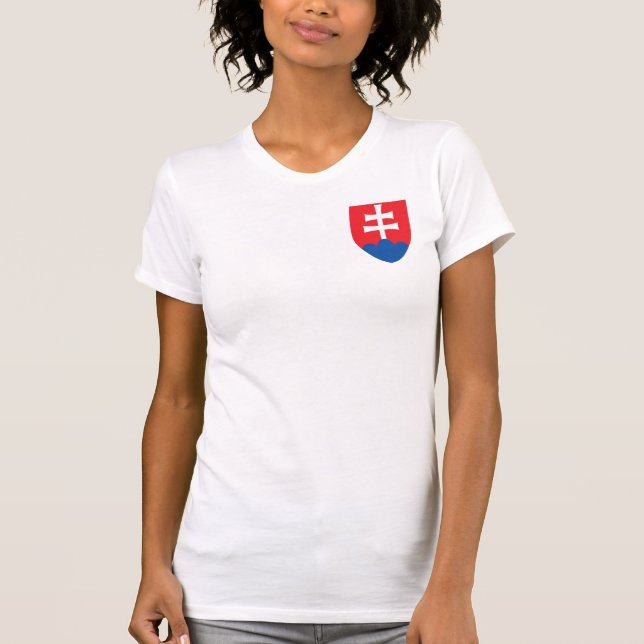 slovakia coat T-Shirt (Front)