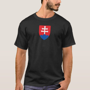 slovakia country coat arms symbol emblem cross T-Shirt
