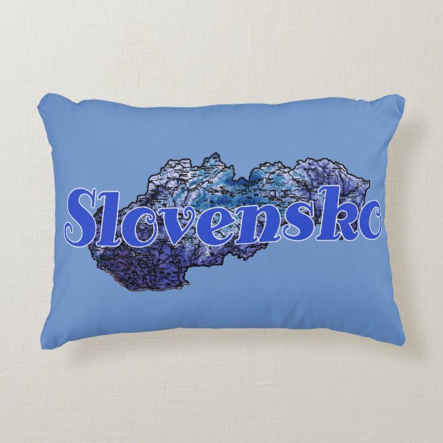 Slovakia Decorative Cushion (Front)