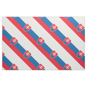 Slovakia Flag Fabric