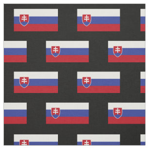 Slovakia Flag Fabric