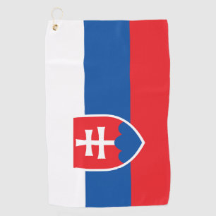 Slovakia Flag & golf Slovakia /sports Bratislava Towel