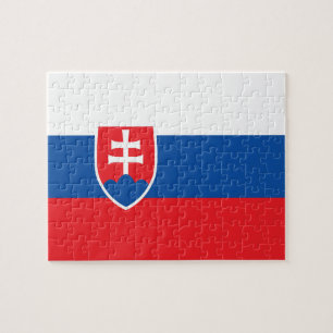 Slovakia flag jigsaw puzzle