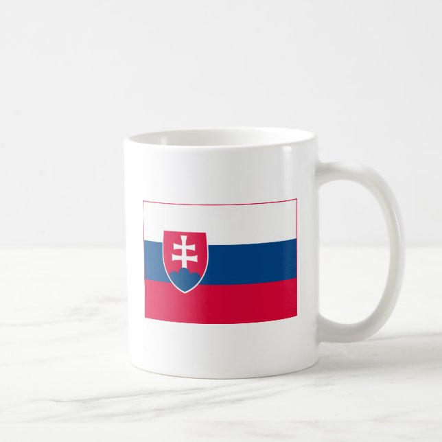 Slovakia Flag (light) Mug (Right)