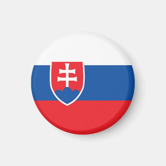 Slovakia flag magnet (Front)