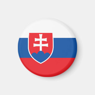 Slovakia Flag Magnet