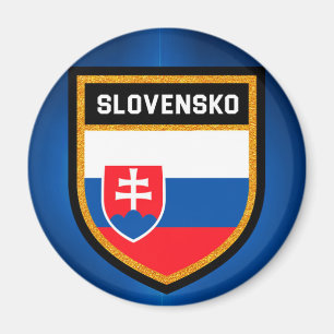 Slovakia Flag Magnet