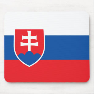 Slovakia Flag Mouse Pad
