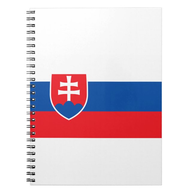 Slovakia Flag Notebook (Front)