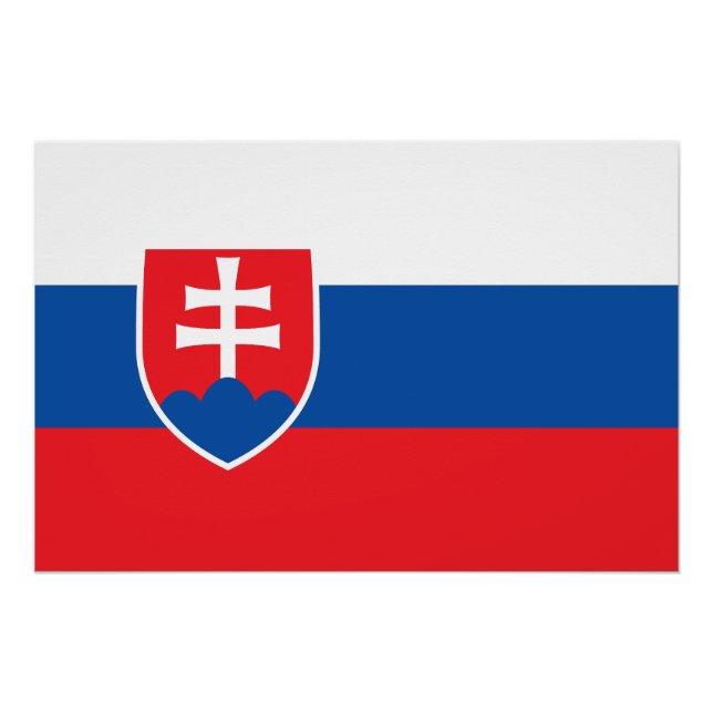 Slovakia Flag Poster (Front)