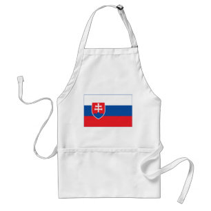 Slovakia Flag Standard Apron