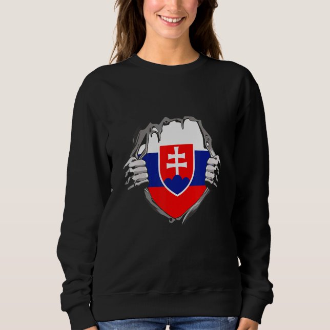 Slovakia flag sweatshirt (Front)