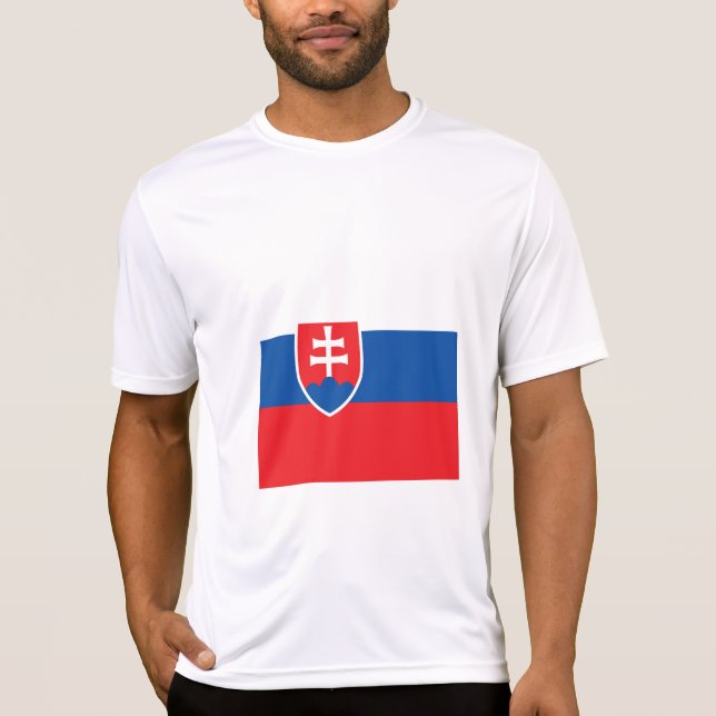 Slovakia flag T-Shirt (Front)