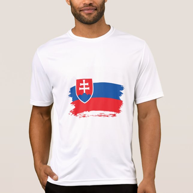 Slovakia flag T-Shirt (Front)